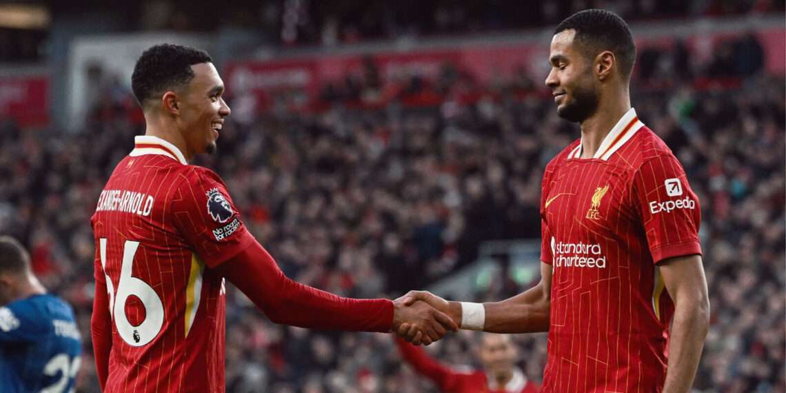 Liverpool oo ka awood sheegatay Ipswich iyagoo ku garaacay 4-1