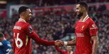 Liverpool oo ka awood sheegatay Ipswich iyagoo ku garaacay 4-1