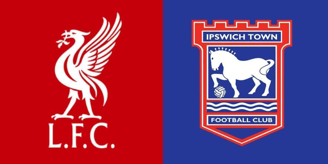 Liverpool vs Ipswich Town: Reds oo si xoojisanayso hoggaankeeda