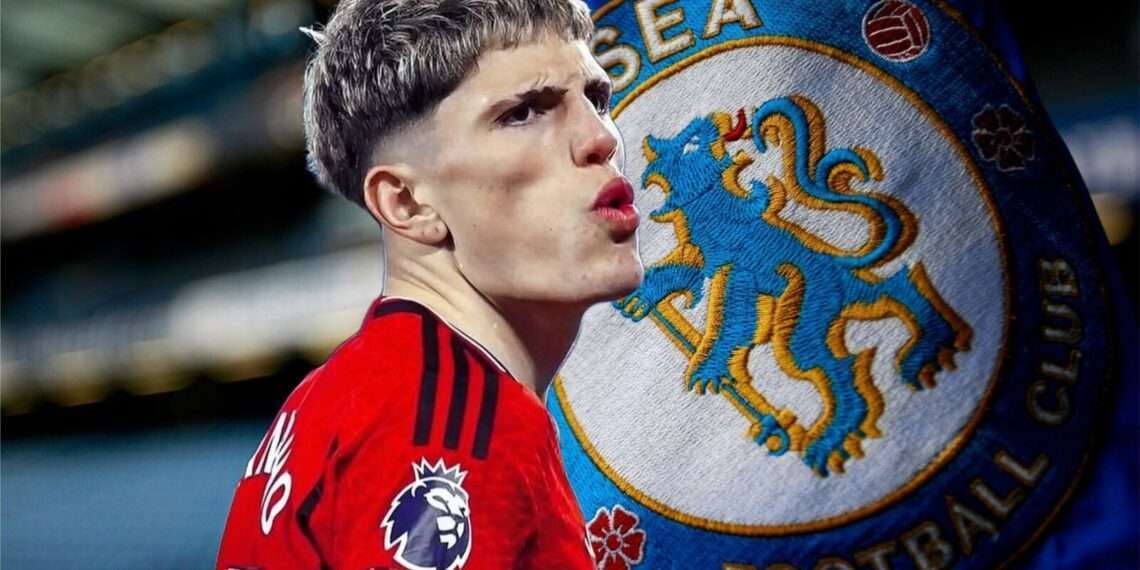 Chelsea ayaa isku diyaarinaysa in ay dalab ka gudbiso Garnacho