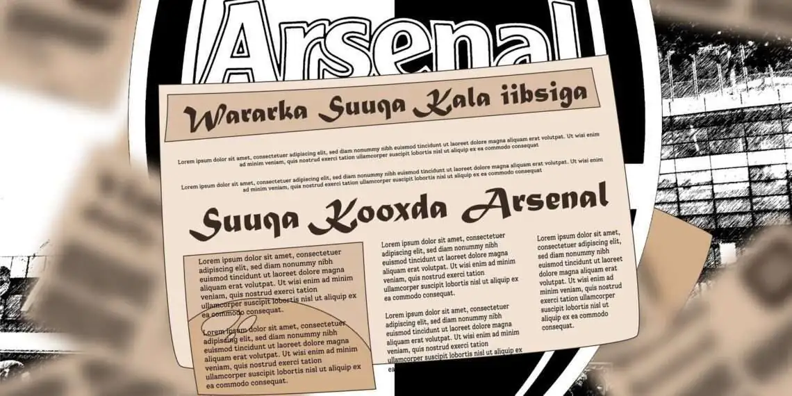 Wararka Maalinta Ee Suuqa Kala Iibsiga Kooxda Arsenal